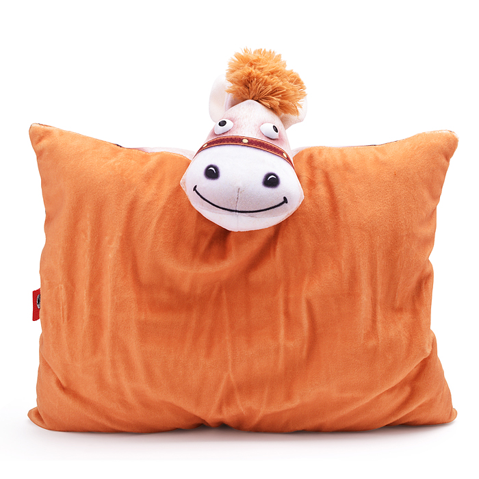 Подушка мягкая. Конь Лежебок 2