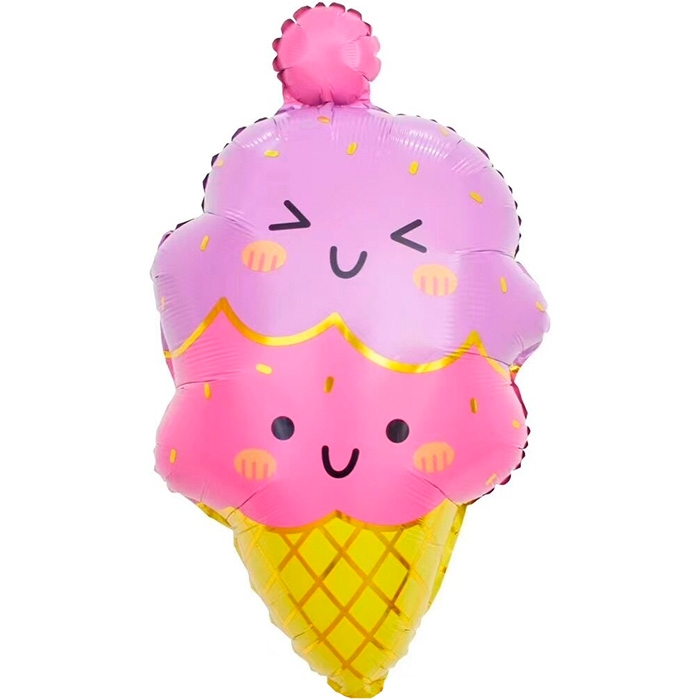 Шар (26''/66 см) Фигура, Сладкое мороженое, 1 шт. в уп. Шар (26''/66 см) Фигура, Сладкое мороженое, 1 шт. в уп.