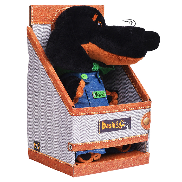 Собака Ваксон в комбинезоне "Деним"