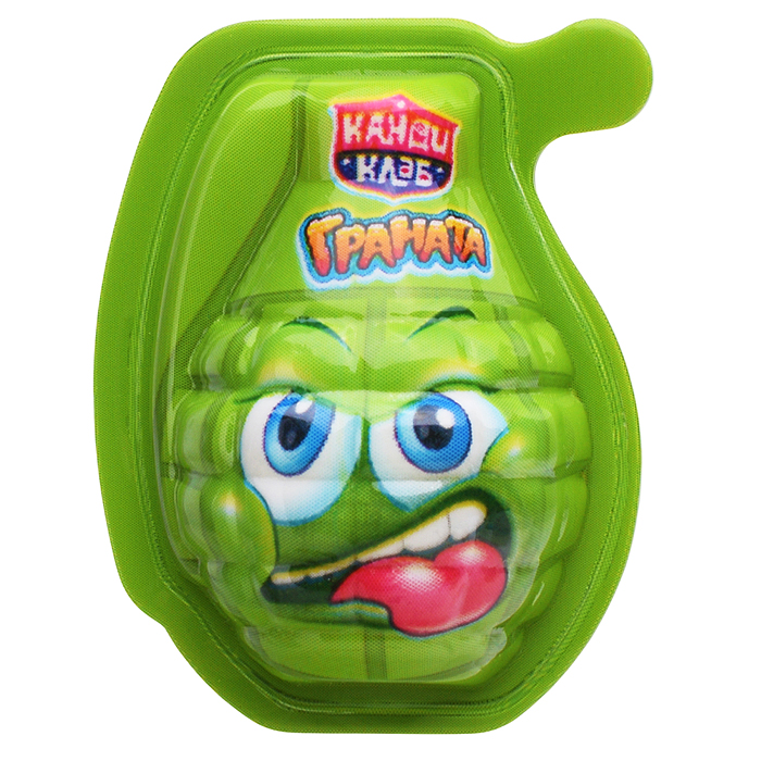 Жевательный мармелад с кислой начинкой "Граната" 10г*50шт