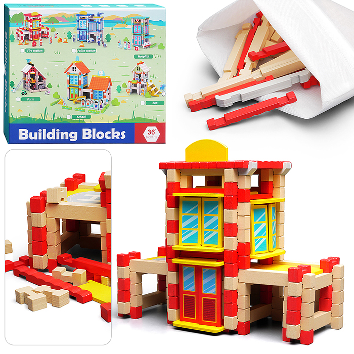 Конструктор D2189 "Пожарная часть"