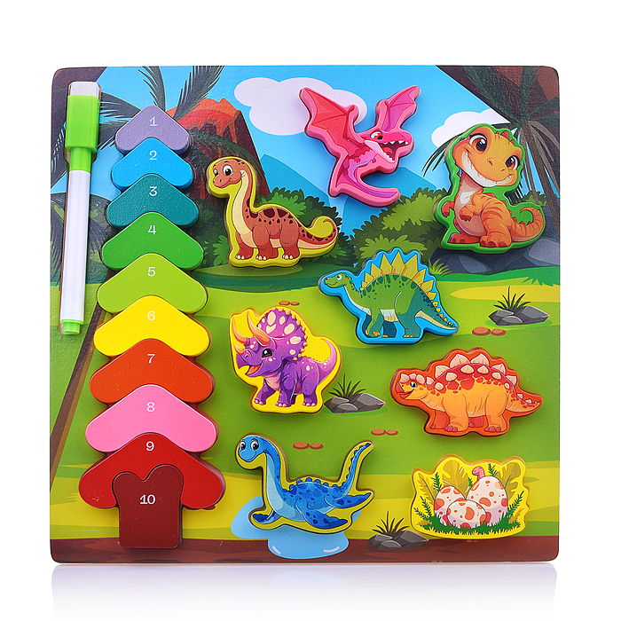 Пазл-вкладыш D2213 "Динозавр"