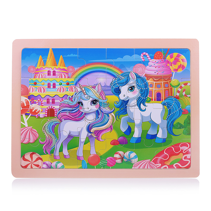 Пазл D2229 "Сказочные единороги" Пазл D2229 "Сказочные единороги"