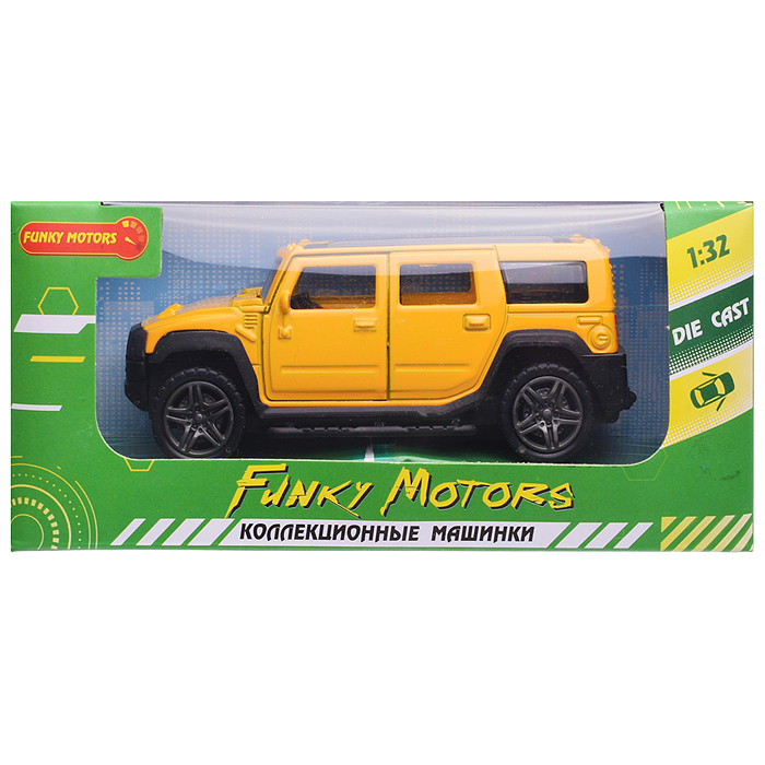 Фото к товару Жёлтая инерционная машинка Внедорожник с люком die-cast,1:32, открывающиеся двери Жёлтая инерционная машинка Внедорожник с люком die-cast,1:32, открывающиеся двери