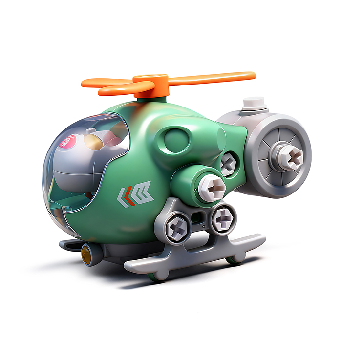 Фото к товару Конструктор ECXP2104-2 "Робот" с отверткой, в коробке Конструктор ECXP2104-2 "Робот" с отверткой, в коробке