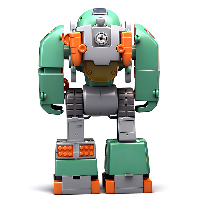 Фото к товару Конструктор ECXP2104-2 "Робот" с отверткой, в коробке Конструктор ECXP2104-2 "Робот" с отверткой, в коробке