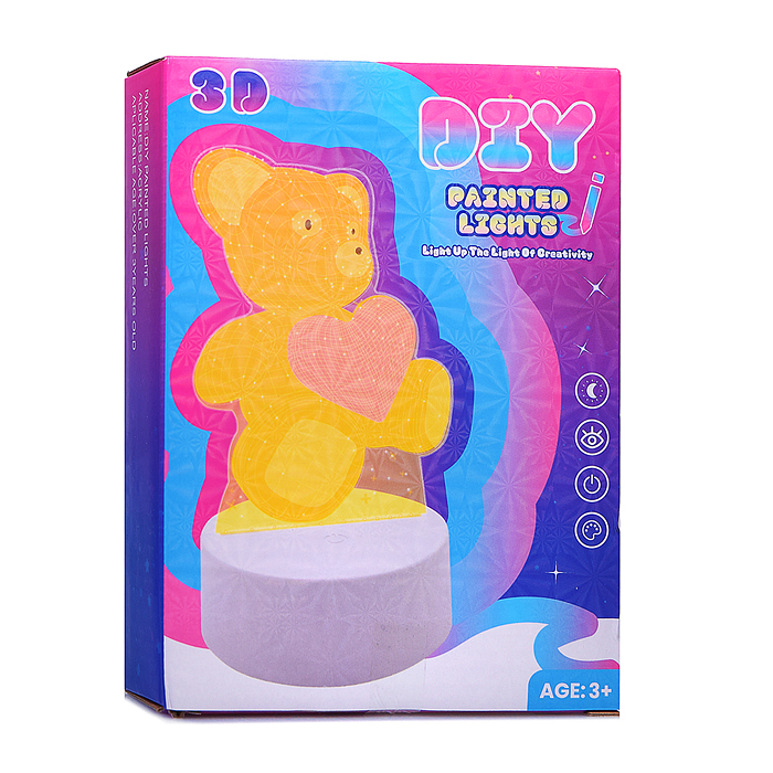 Ночник детский CY721-5 "Принцесса" в коробке