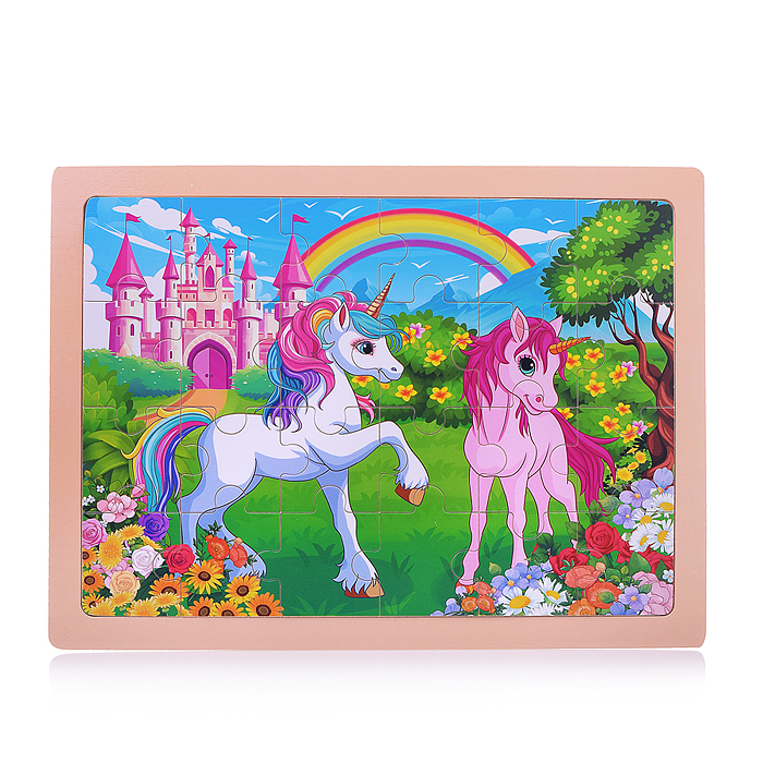 Пазл D2230 "Прекрасные единороги" Пазл D2230 "Прекрасные единороги"