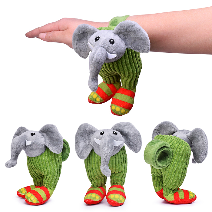 Мягкая игрушка М1621 "Слон" в сандалях,28 см.