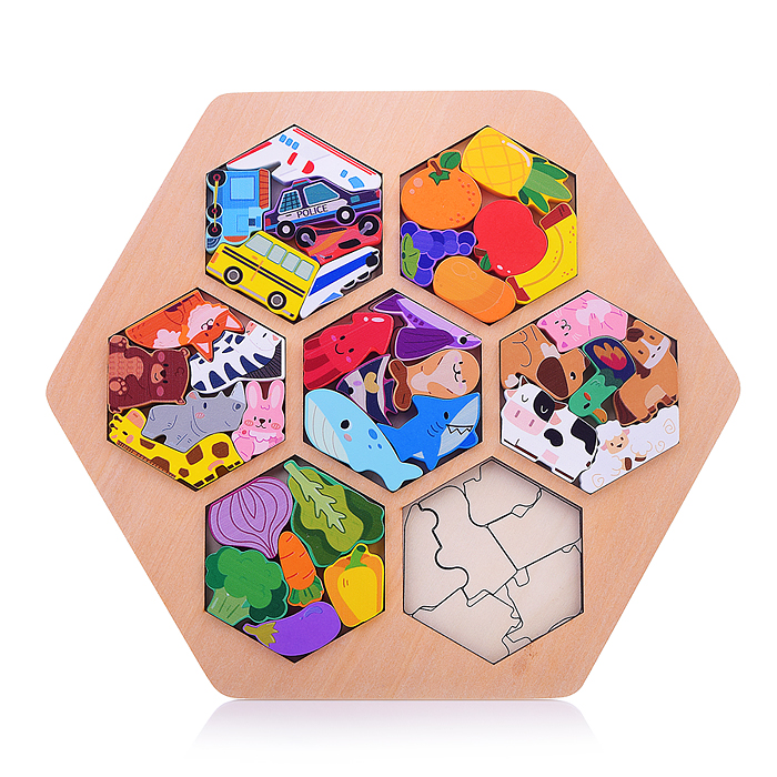 Пазл-вкладыш D2157 "Мозгошторм"