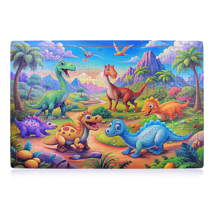 Пазл D2177 "Мир динозавров" Пазл D2177 "Мир динозавров"