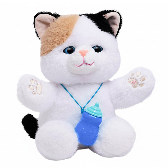 Фото к товару Кошка 00-6818 "Мишель" (глазки двигаются, записывает, поёт, ест из бутылочки) в коробке Кошка 00-6818 "Мишель" (глазки двигаются, записывает, поёт, ест из бутылочки) в коробке