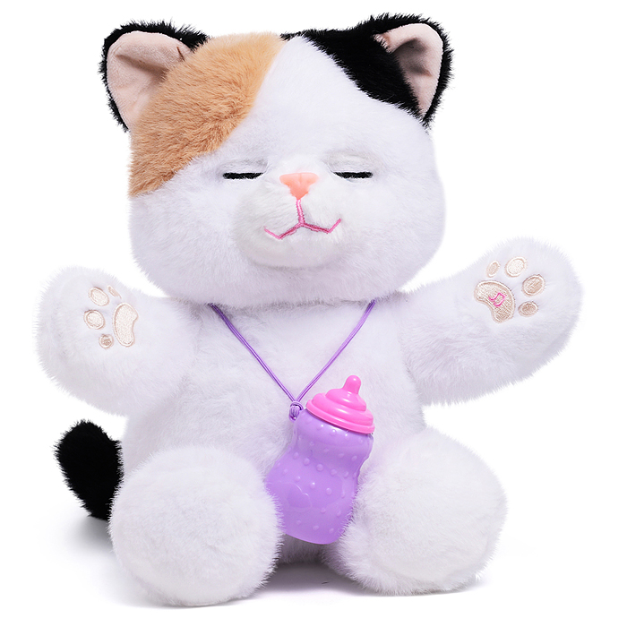 Фото к товару Кошка 00-6818 "Мишель" (глазки двигаются, записывает, поёт, ест из бутылочки) в коробке Кошка 00-6818 "Мишель" (глазки двигаются, записывает, поёт, ест из бутылочки) в коробке