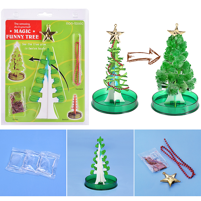 Набор опытов 00-7582 "Ёлочка" вырасти кристалл, в коробке Набор опытов 00-7582 "Ёлочка" вырасти кристалл, в коробке