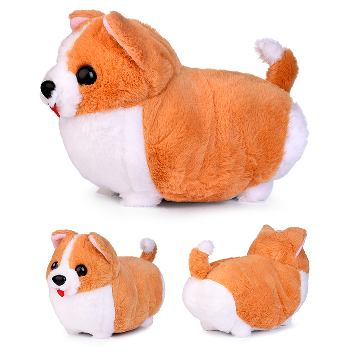 Мягкая игрушка М1616 "Собака" 25 см.