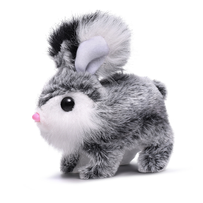 Фото к товару Кролик 00-6806 "Хвастун" (прыгает, издаёт звуки, нос и ушки шевелятся) в пакете Кролик 00-6806 "Хвастун" (прыгает, издаёт звуки, нос и ушки шевелятся) в пакете