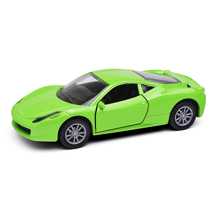 Фото к товару Зеленая инерционная машинка Универсал die-cast,1:32, открывающиеся двери Зеленая инерционная машинка Универсал die-cast,1:32, открывающиеся двери