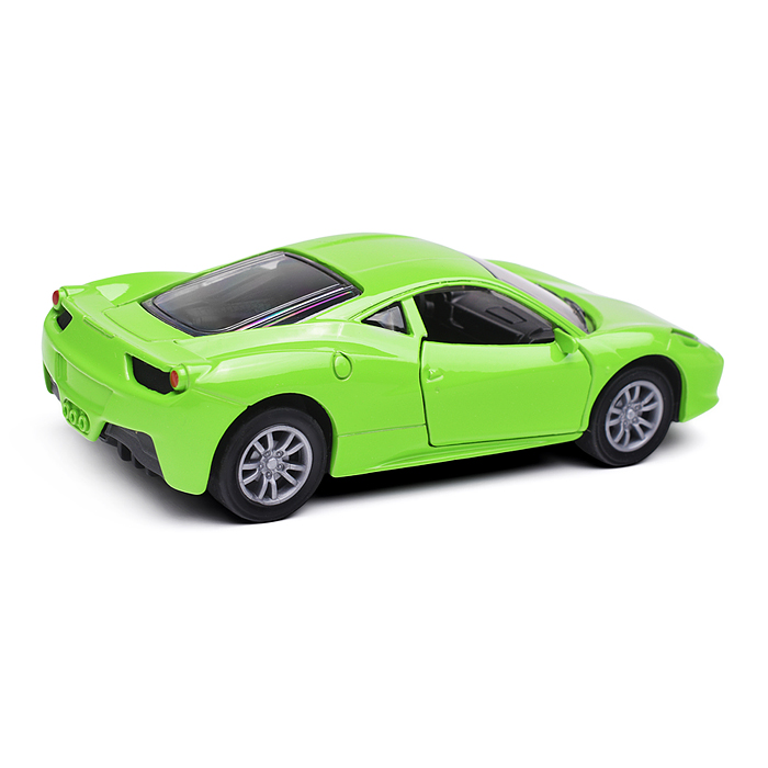 Фото к товару Зеленая инерционная машинка Универсал die-cast,1:32, открывающиеся двери Зеленая инерционная машинка Универсал die-cast,1:32, открывающиеся двери