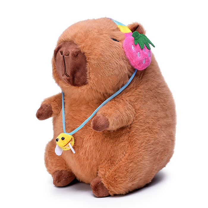 Мягкая игрушка М1647 "Капибара" 20 см. Мягкая игрушка М1647 "Капибара" 20 см.