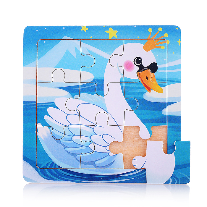 Пазл D2061-9 "Белый лебедь"