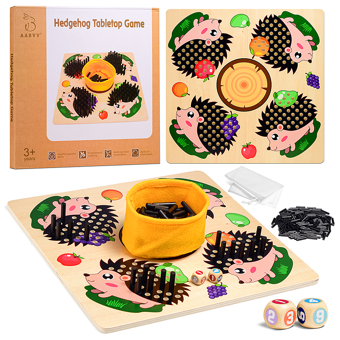 Игра развивающая D2203 "Ёжик" Игра развивающая D2203 "Ёжик"