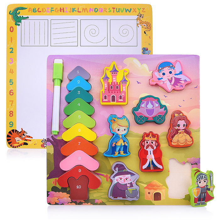 Пазл-вкладыш D2210 "Сказка" Пазл-вкладыш D2210 "Сказка"