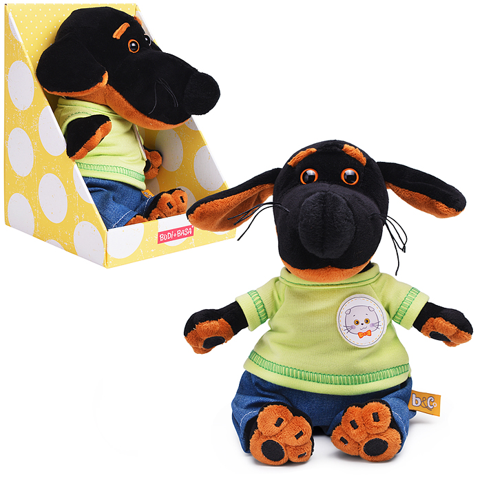 Собака Ваксон baby в брючках "Деним" Собака Ваксон baby в брючках "Деним"