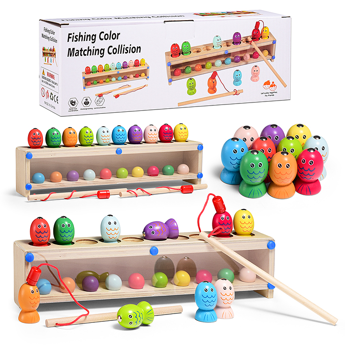 Игра развивающая D2151 "Цветная рыбалка" Игра развивающая D2151 "Цветная рыбалка"