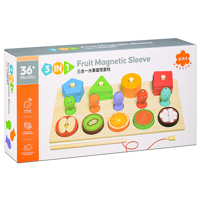 Игра развивающая D2171 "Фруктовая рыбалка"