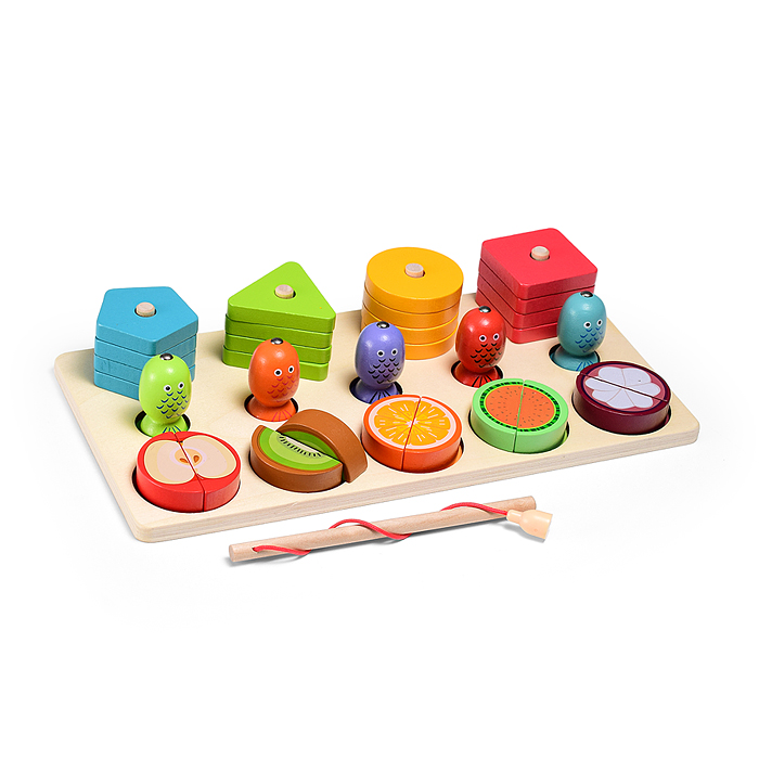 Игра развивающая D2171 "Фруктовая рыбалка"