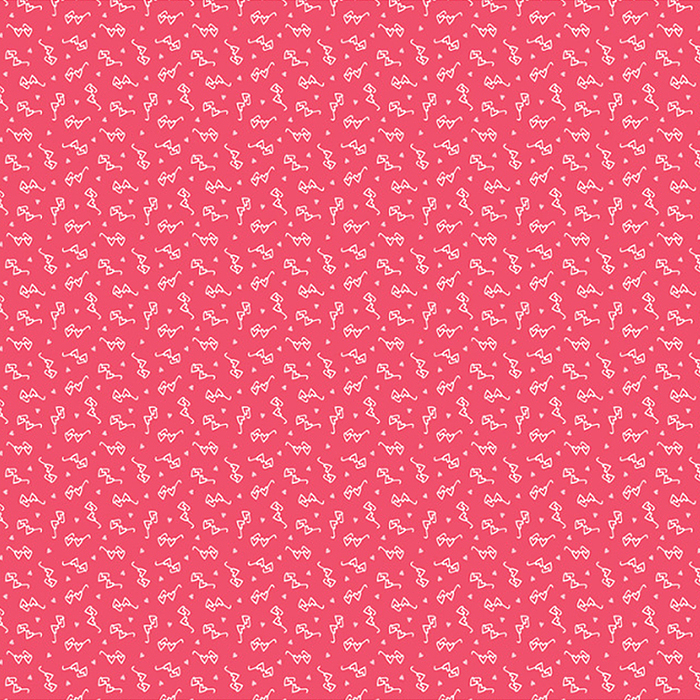 Упаковочная бумага глянц. 70*100см, "Love", 80 г/м2, ассорти, 4 дизайна