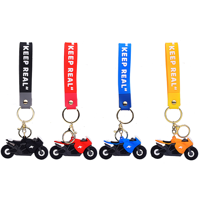 Брелок 00-7566 "Мотоцикл" (микс)