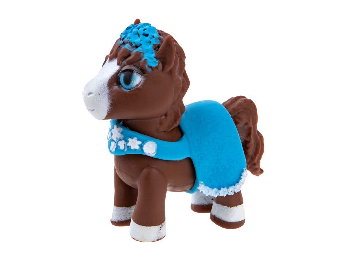 Пони на фасоне "Шоколадка" (пони тянущиеся в костюмчиках 10см) пакет с окном