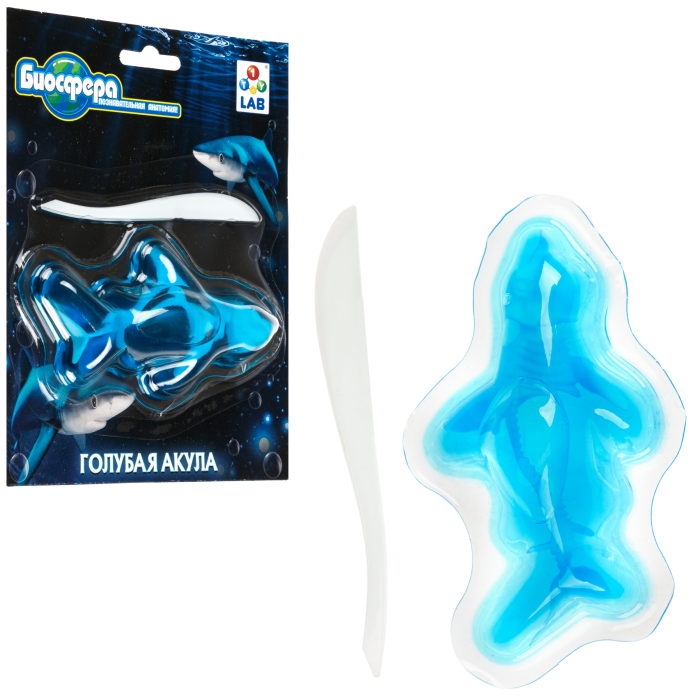 Познавательная анатомия, мини набор "Голубая акула" 14х18см