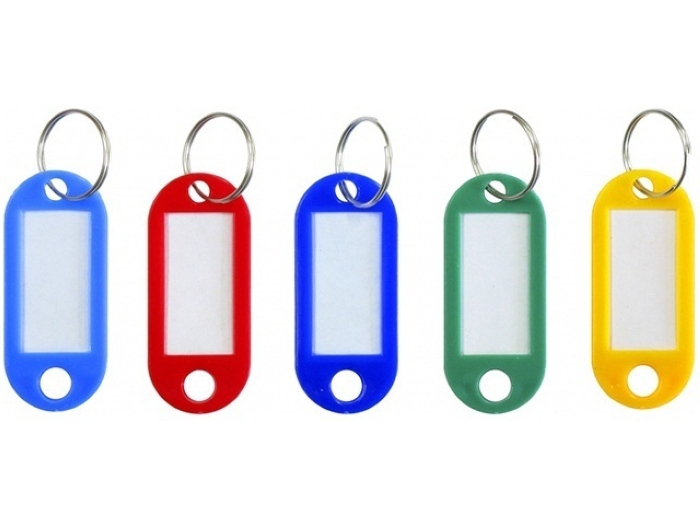 Брелоки для ключей, 52 мм, цветные, пакет Брелоки для ключей, 52 мм, цветные, пакет