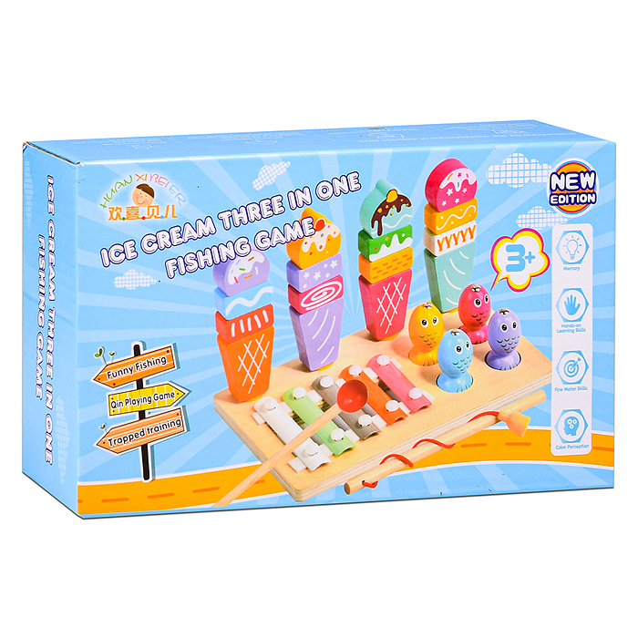 Игра развивающая D2183 "Веселая рыбалка"