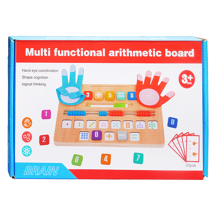 Игра развивающая D2237 "Учись считать"