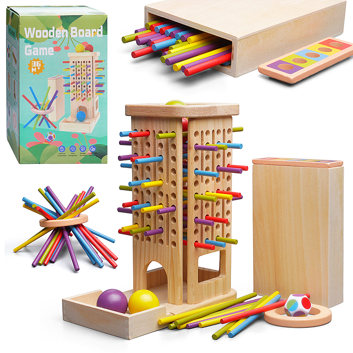 Игра развивающая D2138 "Логические палочки" Игра развивающая D2138 "Логические палочки"