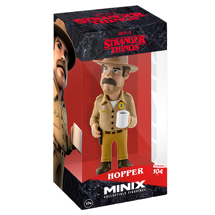 Коллекционная фигурка "Stranger Things" - "Очень странные дела" Хоппер, 12 см