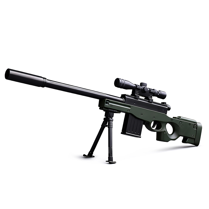 Фото к товару Винтовка BT0076 "Снайперская" в коробке Винтовка BT0076 "Снайперская" в коробке