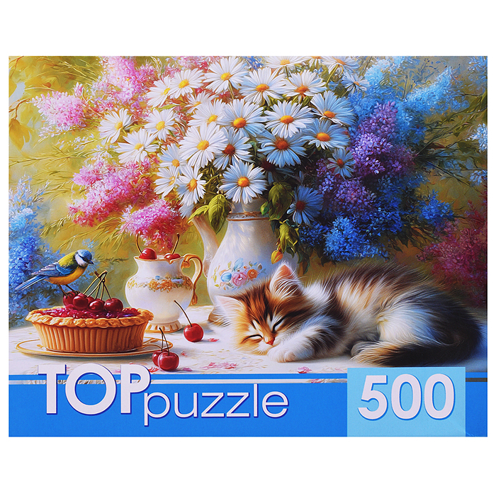 Пазлы 500 TOPpuzzle "Летний натюрморт"
