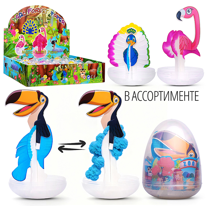 Набор опытов 00-7588 "Животные" в коробке