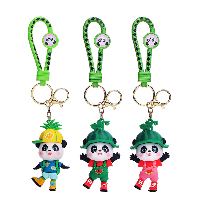 Брелок 00-7558 "Стильная панда" (микс) Брелок 00-7558 "Стильная панда" (микс)