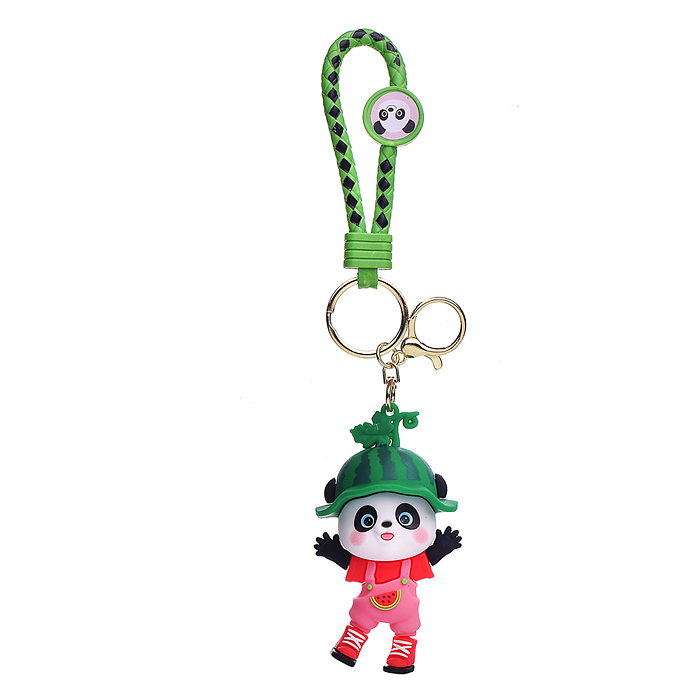 Брелок 00-7558 "Стильная панда" (микс)