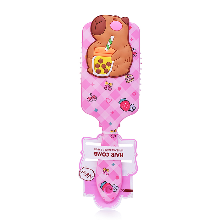 Расческа детская 00-7547 "Модный капибара"