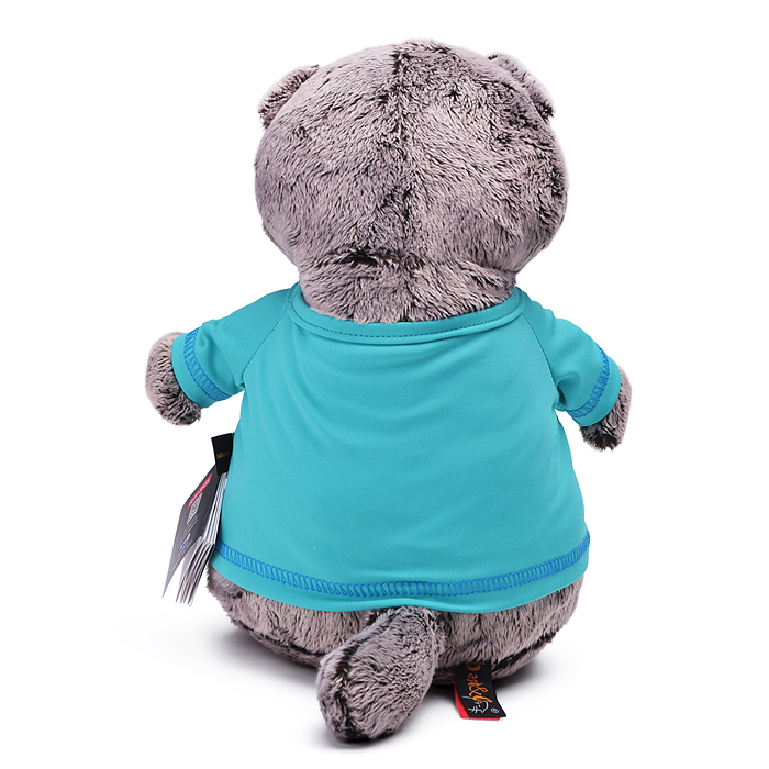 Кот Басик в лонгсливе с лошадкой