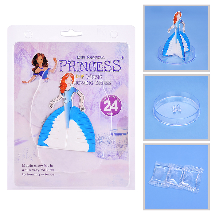 Набор опытов 00-7585 "Принцесса-3" в коробке