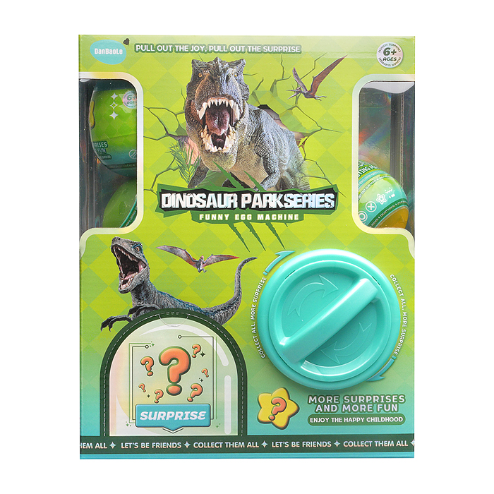 Фото к товару Игрушка-сюрприз K23 "Парк динозавров" в коробке Игрушка-сюрприз K23 "Парк динозавров" в коробке