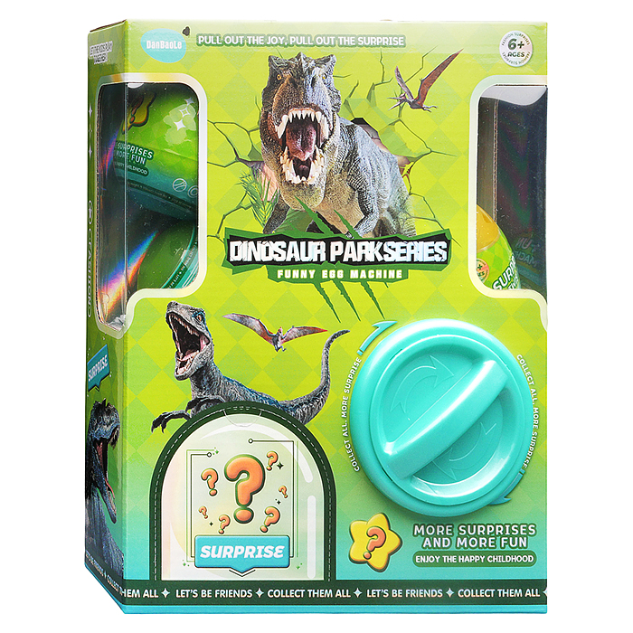 Фото к товару Игрушка-сюрприз K23 "Парк динозавров" в коробке Игрушка-сюрприз K23 "Парк динозавров" в коробке
