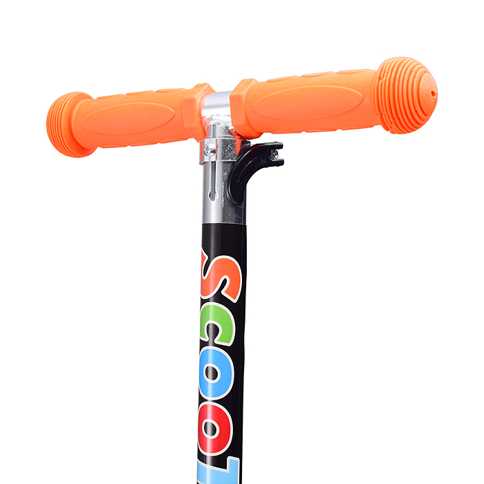 Фото к товару Самокат U026125Y оранжевый, 3-х колесный, в коробке Самокат U026125Y оранжевый, 3-х колесный, в коробке